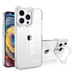 iPhone 12 / 13 Case Bear Ear Folding Kickstand Stand New